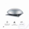 Extractor de tejado HAB/6-500/H